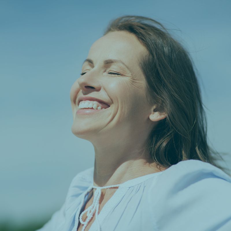 happy woman